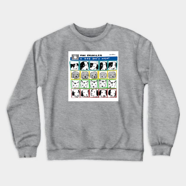 Beatles Beagles Album Crewneck Sweatshirt by logoarts